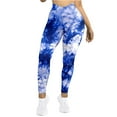 thumbnail image 1 of Gibobby Pantalones mujer Pantalones de cintura alta para mujer, mallas deportivas suaves para yoga, pantalones para correr(Azul， L), 1 of 5