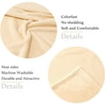 thumbnail image 2 of Fleece Blankets, Super Soft Flannel Fuzzy Blanket for Bed Couch, Luxury Cozy Plush Microfiber Blanket-Twin Size,Beige, 2 of 6