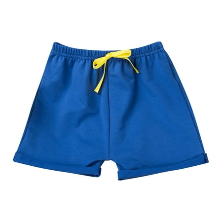 Ruyang Baby Boys Girls Summer Solid Sport Jogger Shorts Casual Elastic Waist Active Shorts Pant Fashion Sweatpants 1-5 Years