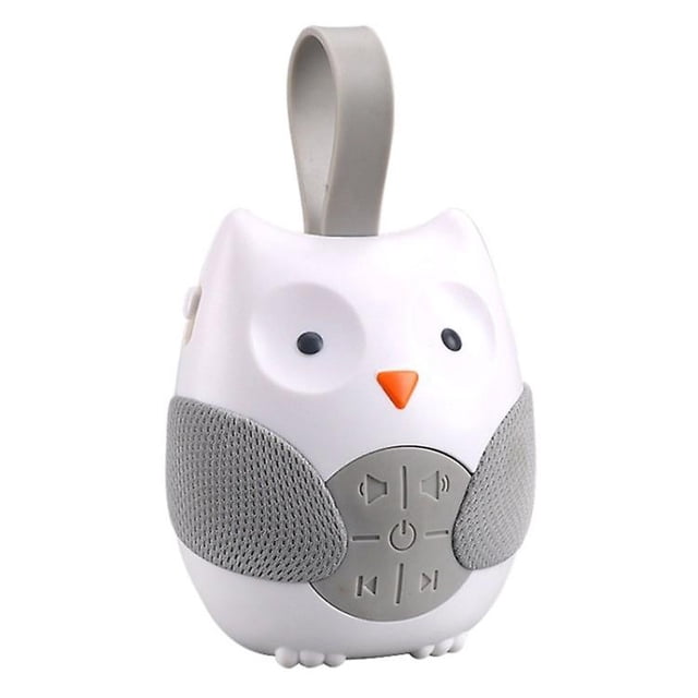 Owl Shape Portable Baby Soother Sound Machine Speaker Music Player for 0-3 Year Old Infants