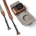 thumbnail image 1 of Digital Camera Protective Case PU Leather Camera Storage Bag with, 1 of 8