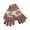 Pink, variant on Dark Gray Ladies Thermal Gloves With Snowflake Design Touch Enabled And Plush For Winter Street Wear And Christmas Events