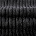 thumbnail image 3 of Phantoscope 22" x 22" Modern, Contemporary, Transitional Black Striped Polyester Throw Pillow , ( 2 Count), 3 of 6