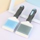 thumbnail image 5 of Greeniant Stainless Steel Pets Comb Dual-Sided Animal Brush Knot Supplies Handheld Indoor Groomer Grooming Non-Slip Tool Open Shedding Type2 NO2, 5 of 6