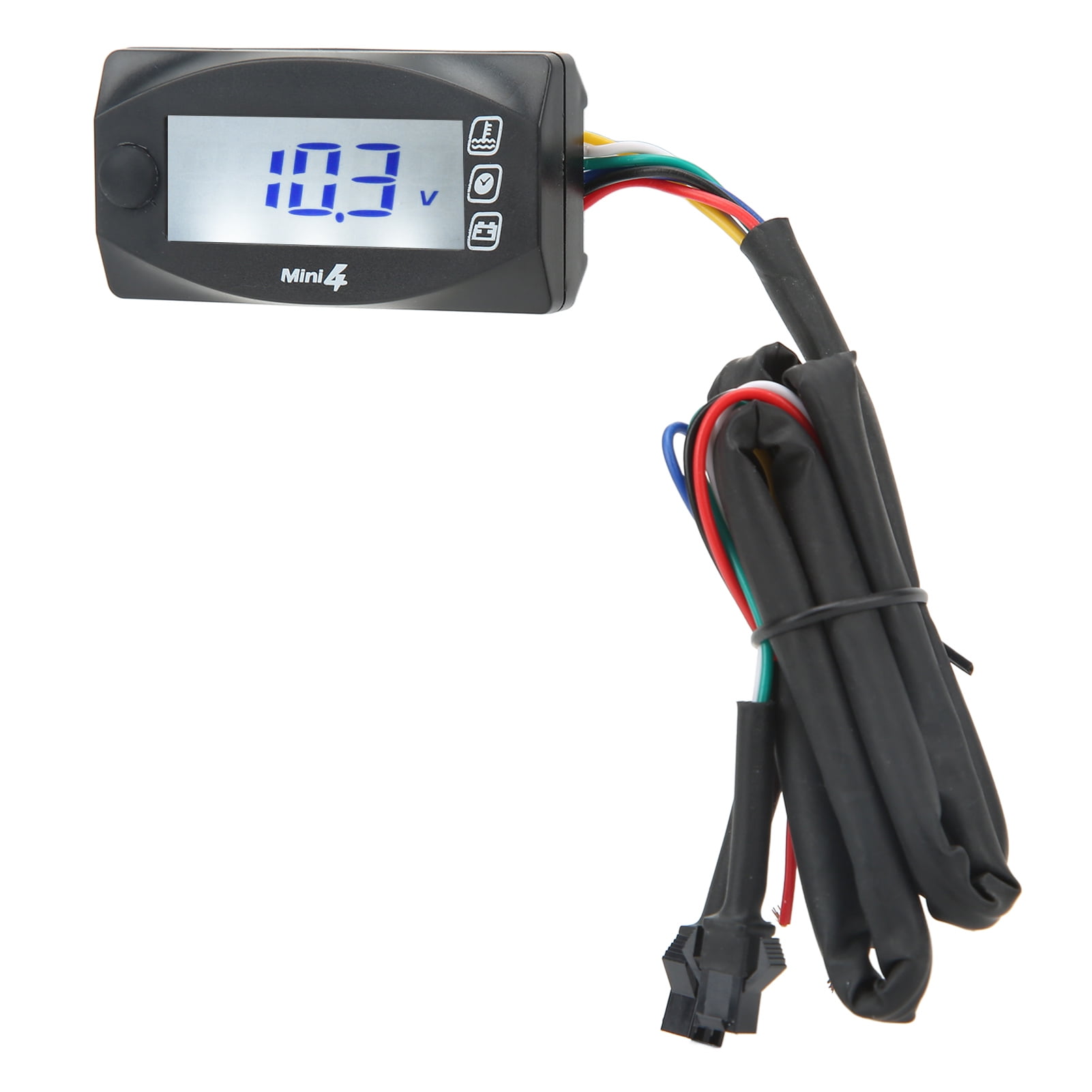 Water Temperature Gauge, Motorcycle Thermometer High Accuracy 4 In 1