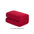 thumbnail image 3 of Home Solid Color Falae Velvet In Europe and The United States Super-soft Thickened Uncomplicated Paragraph Blanket Cover Blanket Gift Blanket Cover Blanket Home Essentials, 3 of 6