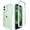 Light Mint, variant on PeakDrop for iPhone 11 Case with Screen Protector, Clear Full Body Heavy Duty Protective Transparent Cover (2x Glass Screen Protector Included) - Yellow