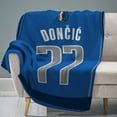 thumbnail image 2 of Sleep Squad Dallas Mavericks Luka Doncic 60” x 80” Raschel Plush Blanket, 2 of 5