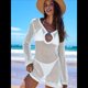 thumbnail image 5 of Traje de Baño de de Punto para Mujer, Vestido de Crochet, para Vacaciones de Verano 2025 S, 5 of 10