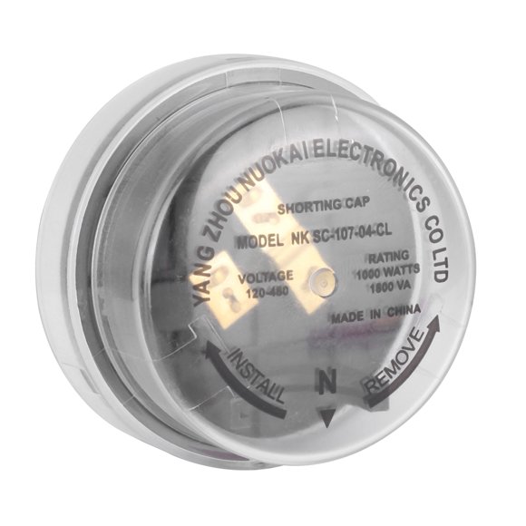 Tapa de cortocircuito Sincero de protección temporal 1000 W 1800 VA 120-480 V
