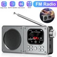 thumbnail image 1 of Radio FM Numérique Portable et Haut-Parleur Bluetooth Lecteur MP3/MP4, Radio FM et Lecture Multimédia, 8G, 1 of 8