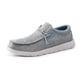 thumbnail image 1 of Mocasines Casual para Hombre Bruno Marc Sin Cordones Gris Azul Talla 13, 1 of 8