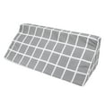 thumbnail image 1 of Bed  Pillow, Legs And Back Support Pillow, Sleeping, Post Surgery, Back, Hip And Knee Discomfort, Gray Blue Plaid, 1 of 8