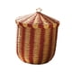 thumbnail image 5 of Cesta de almacenamiento tejida a mano Macarena Cesta de lavandería decorativa multiusos 32 cm x 37 cm, 5 of 8