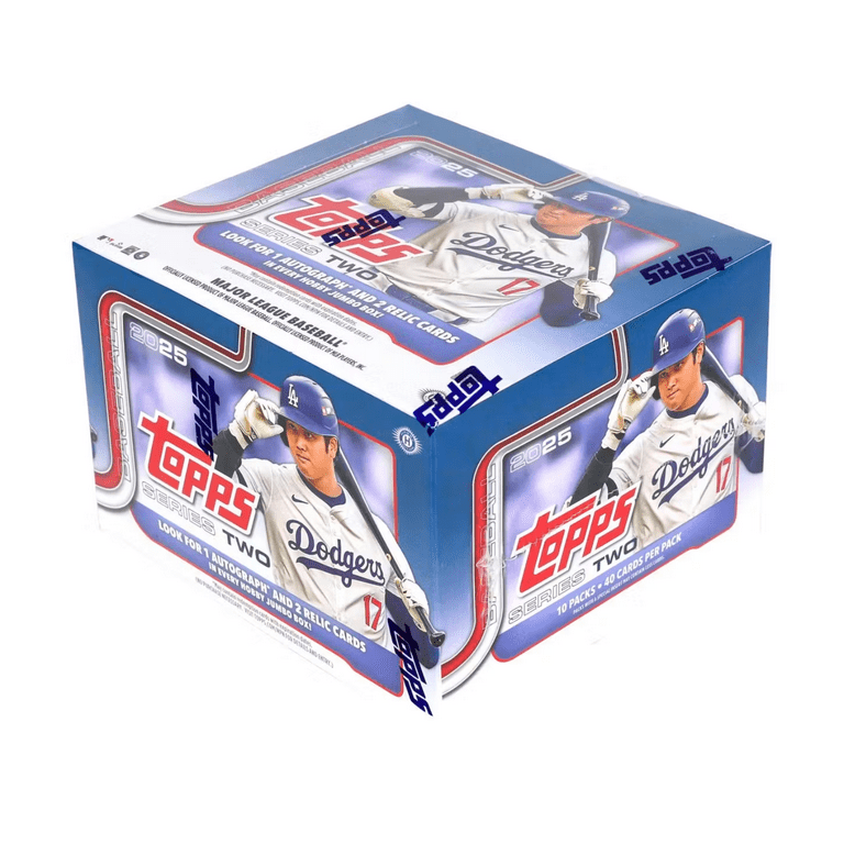 2025 Topps Series 2 Baseball Jumbo Box - Walmart.com