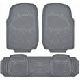 thumbnail image 2 of BDK Super Duty Rubber Floor Mats for Car SUV and Van 3 Rows with Cargo Mat, All Weather, Heavy Duty, 3 Colors, 2 of 12