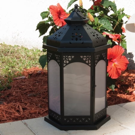 Smart Design 84021-WLS Biltmore Star Lantern With White Leds