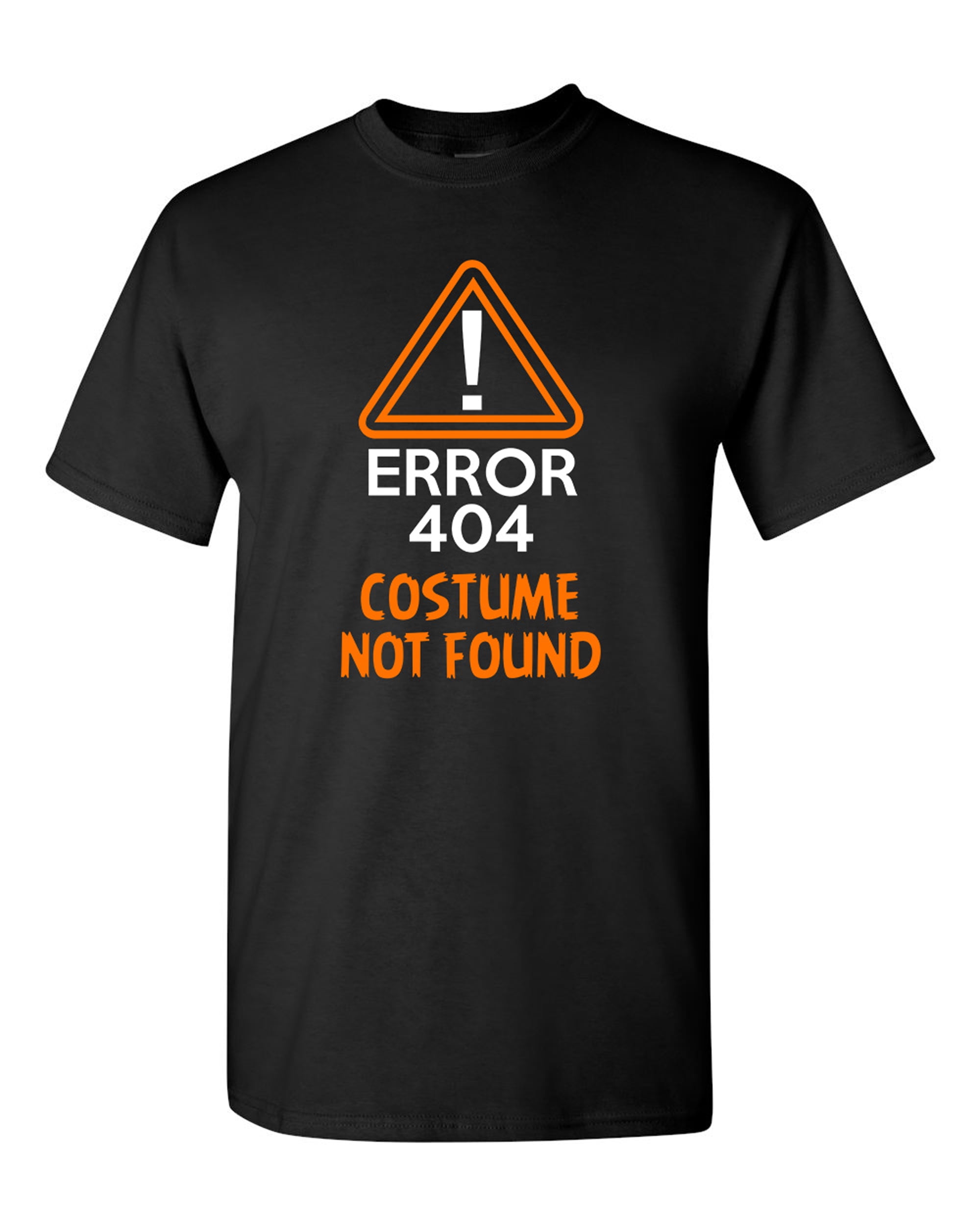 Youth Toddler Error 404 Costume Not Found Shirt Funny Halloween T-Shirt Boy Girl 