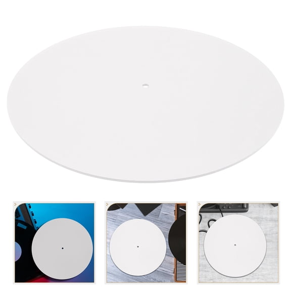 GAXIRE Acrylic Anti-Shake Mat for Record Players, 1 Piece, and Accessory