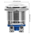 thumbnail image 4 of 5pcs Push Button Switch Momentary Push Button Flat Top Screw Terminal Switch, 4 of 8