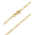 thumbnail image 1 of Cadena Figaro Diamantada 2.5 mm 60 Cm Oro Sólido 10k, 1 of 6