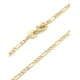 thumbnail image 2 of Cadena Estilo Cartier Diamantada 2 mm 50 cm Oro Sólido 14k, 2 of 5