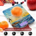 thumbnail image 5 of Tower Birds Sea Painting Sun Food Scale Digital Kitchen Scale Waterproof Tempered Glass Tare Function 11 lb for Baking Cooking Meal Prep, 5 of 7
