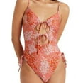 thumbnail image 2 of Bond-eye PEACH Tied Together One Piece Swimsuit, US Small, 2 of 4