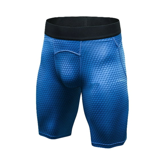 MITCOWBOY Mens Casual Pants Energy Field Compression Shorts for Men's Tight Shorts Sports Fitness Running Shorts for Men Mens Lightweight Pants Mens Work Pants Blue M Clearance!