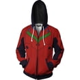 thumbnail image 1 of [EnjoyBeauty] Sudadera Con Capucha EVA Unisex Ikari Shinji Sweatershirt Ayanami Rei Chamarra Asuka Langley Soryu Top Anime Japonés Cosplay Disfraz Gao Jiahui  unisex, 1 of 2