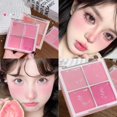 thumbnail image 2 of Four-Color Matte Blush Palette, Long-Lasting Cream Face Makeup for Cheeks & Eyes, Natural Finish Multi-Use Daily Blush, Highly Pigmented, General Audience, 2 of 8