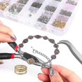 thumbnail image 2 of 2500pcs Earring Hooks Earring Making Kit | Earring Hooks For Jewelry Making With Jewelry Pliers, 2 of 4