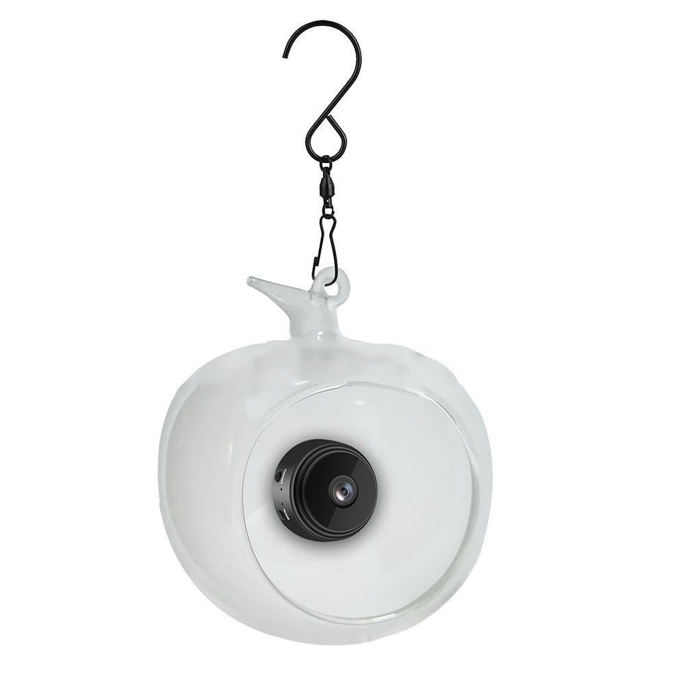 yaaqii 1x indoor home Outdoor Garden For Smart Bird Feeder with Video Camera for windowsill