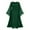 Green dresses for women, variant on Wycnly Gothic Clothes for Women Vintage Gothic Dresses for Women Solid V Neck Batwing Long Sleeve Mesh Patchwork Party Club Long Dress Clothes