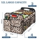 thumbnail image 2 of Organizador de maletero de coche Femular, impermeable y plegable, diseño de leopardo, 2 of 7