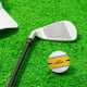 thumbnail image 1 of Pelota de golf ligera de 3 capas, distancia máxima, pelota de práctica de golf de 1,65 pulgadas para conducir Amarillo, 1 of 8