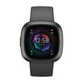 thumbnail image 6 of Fitbit Sense 2 Advanced Health and Fitness Smartwatch with Tools to Manage Stress and Sleep, ECG app, SpO2, 24/7 heart rate and GPS. Fitbit Sense 2 in Shadow Grey / Graphite Aluminum., 6 of 11