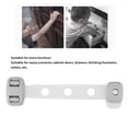 thumbnail image 4 of Gabinete de Seguridad para Niños, Cerrado Doble A PrueBa, Adhesivo Ajustable, Correa de Seguridad Para Bebés, Cerraduras para Puertas de Cajones, 4 of 7
