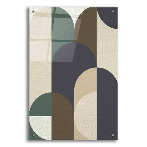 Epic Art 'Weave 1' by Design Fabrikken, Acrylic Glass Wall Art, 24"x36"