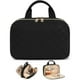 thumbnail image 1 of Cosmetiquera para maquillaje,Neceser mujer Impermeable,Cosmetiquera de viaje portátil,Bolsa de maquillaje con múltiples compartimentos,Bolsa de Tocador Multifunciona,Negro, 1 of 7