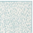 thumbnail image 5 of SAFAVIEH Marbella Desi Dotted Area Rug, Ivory/Turquoise, 5' x 8', 5 of 7