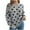 Gray, variant on Fall Sweaters For Women Sevevn Women's Round-Neck Long Sleeve Knit Sweater Blouse