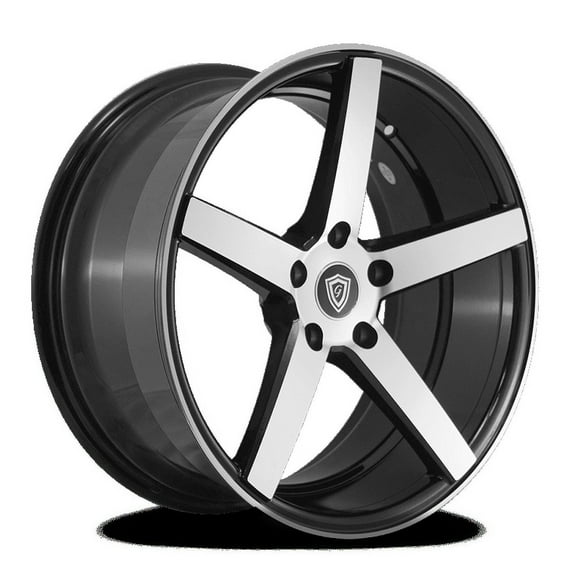 16X7 5-114.3 G-LINE#5109 MACHINE FACE/BLACK 35/73.1