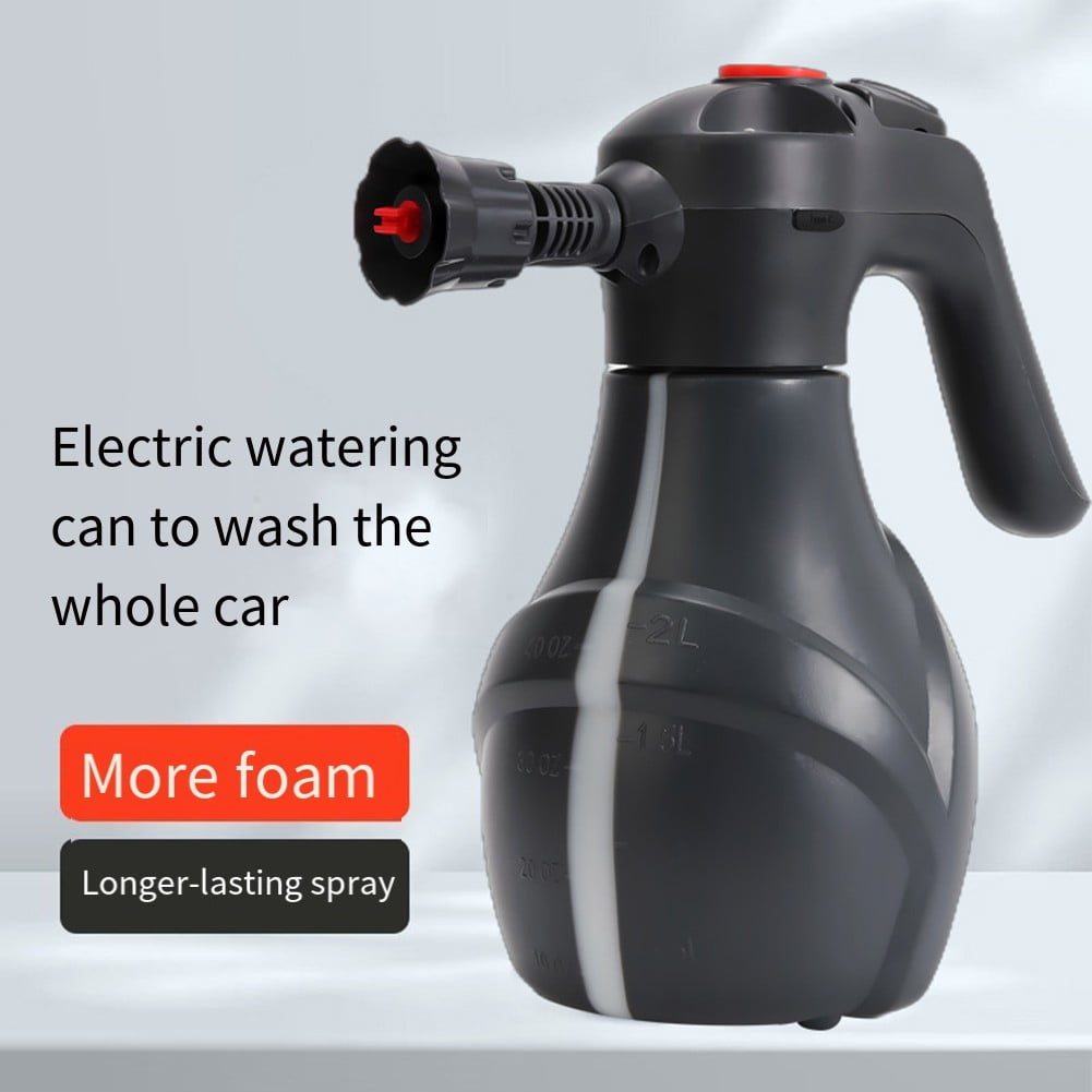 Car Electric Foam Sprayer Wireless Car Wash Foam Pump Household Watering Sprayer