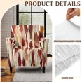thumbnail image 6 of FKELYI Armchair Slipcover Grunge Tie-Dye Print Stretch Couch Sofa Cover with Elastic Bottom Furniture Protector for Living Room Office Reception Reading Sofa, 6 of 7