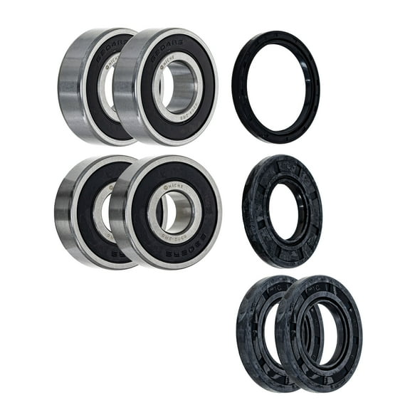 Niche Wheel Bearing Seal Kit Single Row Deep Groove 6204-2RS 6302-2RS MK1009266