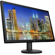 HP V24 24 inch TN Full HD 1920 x 1080 LED Backlit LCD Monitor 2-Pack Bundle with HDMI and VGA ports, AMD FreeSync, 75Hz Refresh Rate, Low Blue Light and Desk Mount Clamp Dual Monitor Stand