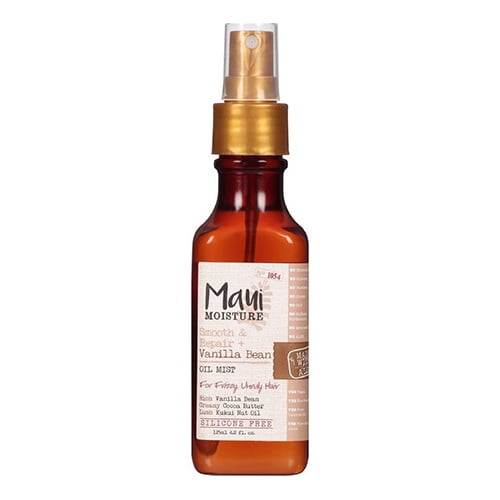 Maui Moisture Smooth and Repair Vanilla Bean Hair Oil Mist, 4.2 Oz, 2