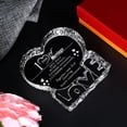 thumbnail image 4 of 1st Anniversary Crystal Decoration Romantic Gift for Wife His Husband Couple Love Commemorative Valentine's Day Gift, 4 of 5