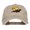 Khaki, variant on Moon Bats Halloween Embroidered Washed Cap - Red OSFM